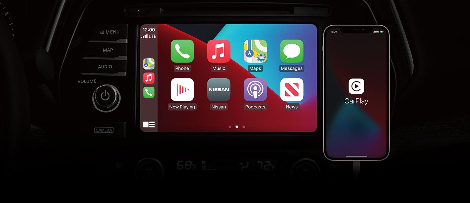 2022 Nissan Maxima touch screen with carplay connected apps | Cole Nissan in Pocatello ID